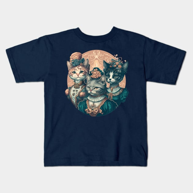 Feline Fancy Kids T-Shirt by HiLife